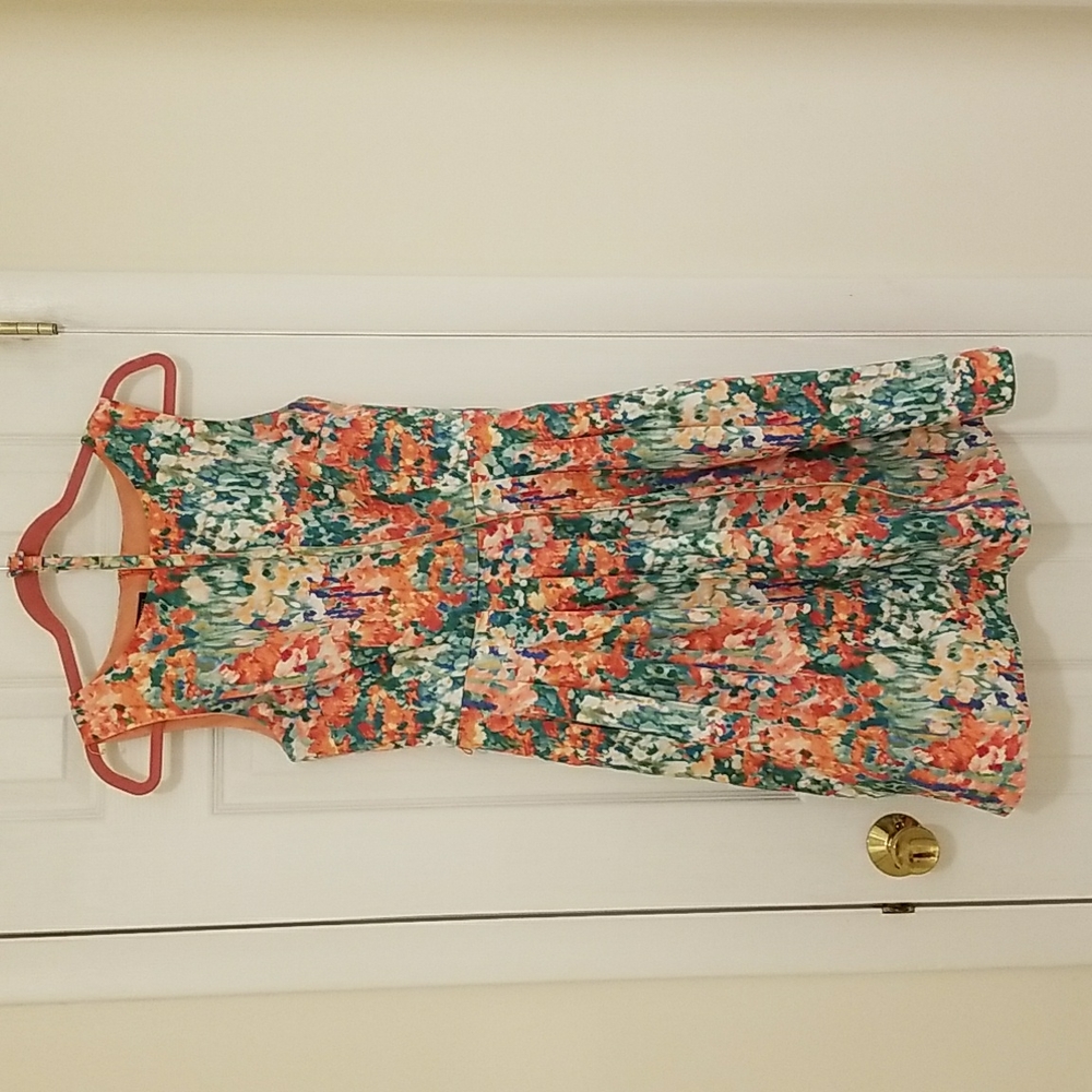 Talbots floral sleeveless dress - Picture 1 of 8